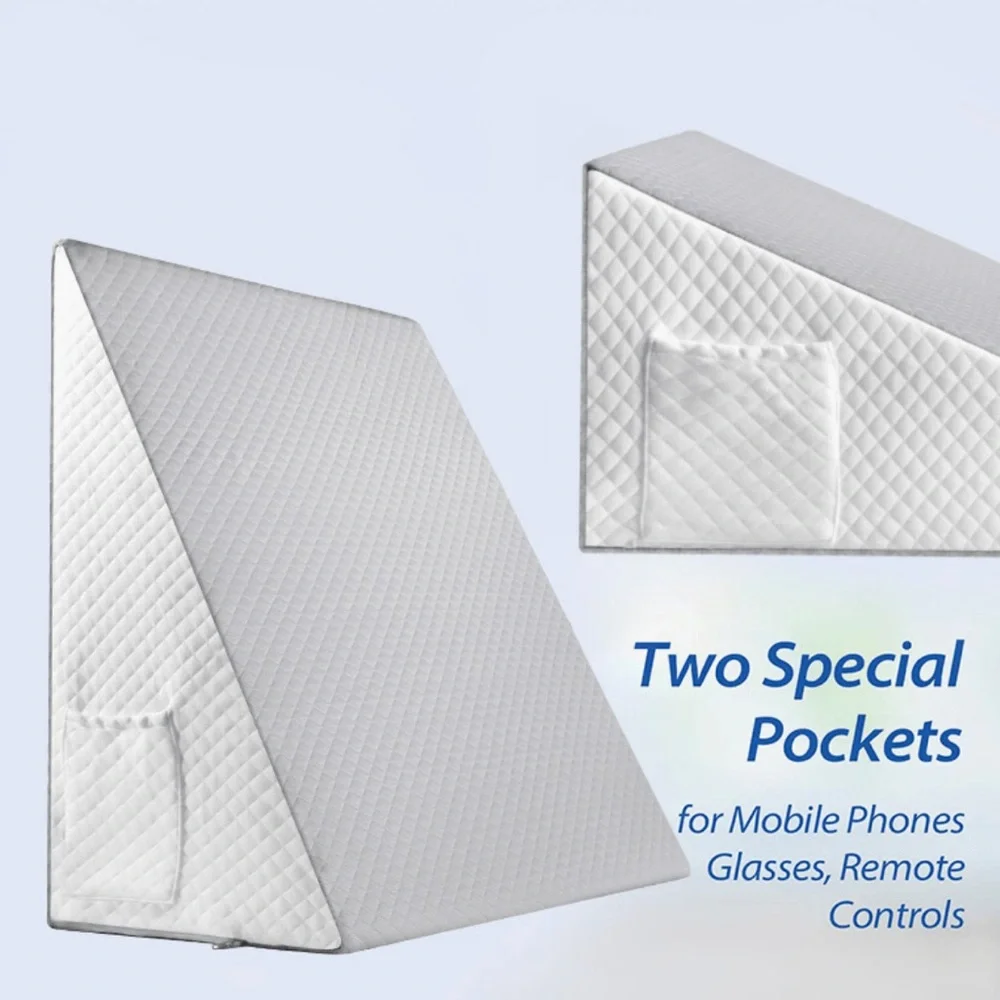 4-in-1 Versatile Elevated Wedge Pillow